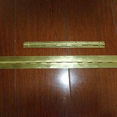Small Brass Piano Hinge