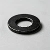 Black Metal Flat Washers