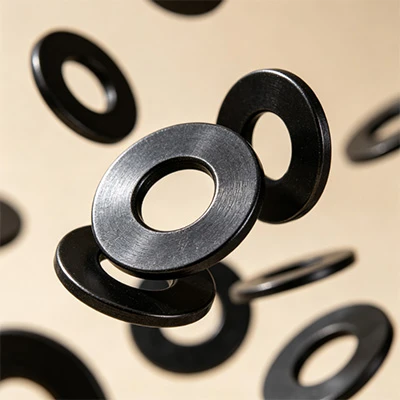 Black Steel Washers