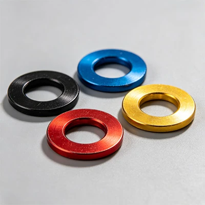 Colored Flat Metal Washers