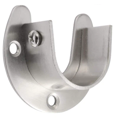 Steel Stainless Closet Rod Brackets