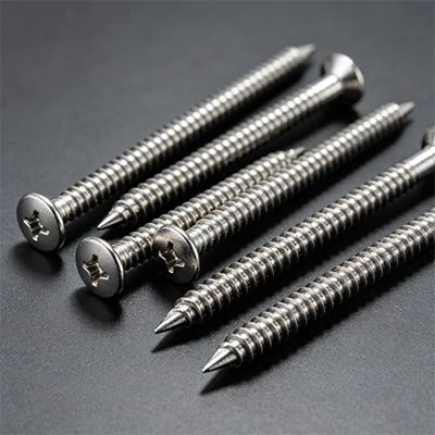Stainless Steel Screws Flat Head